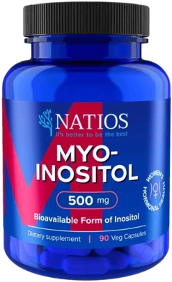 Natios Myo-Inositol 500 mg 90 veganských kapsúl