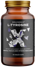 BrainMax L-Tyrosine L-tyrosin 750 mg 90 rostlinných kapsúl
