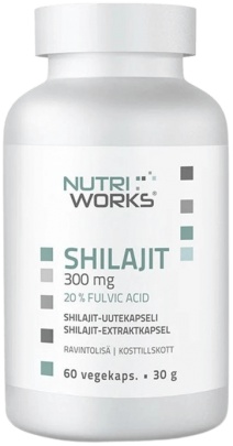 NutriWorks Shilajit 300mg 60 kapsúl