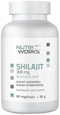 NutriWorks Shilajit 300mg 60 kapsúl