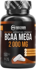 MAXXWIN BCAA Mega 2000mg 150 tablet VÝPREDAJ 30.03.2026