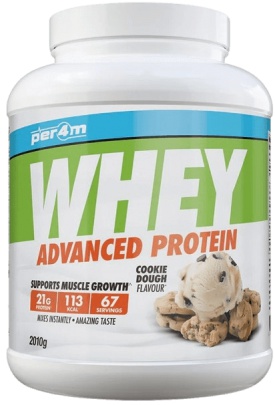 Per4m Whey Protein 2010 g + Protein Bar Low Sugar 62 g ZADARMO