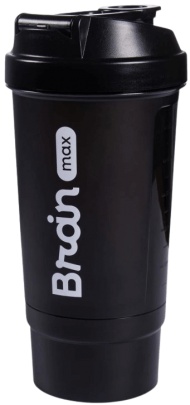 BrainMax viacdielny šejker 500 ml + 200 ml