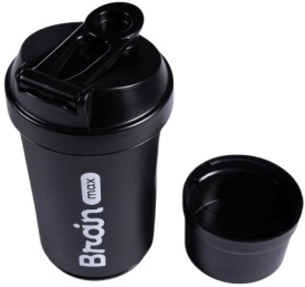 BrainMax viacdielny šejker 500 ml + 200 ml