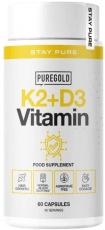PureGold Vitamin K2+D3 60 kapsúl