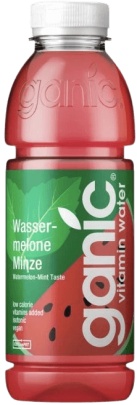 Ganic Vitamínová voda 500 ml