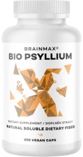 BrainMax BIO Psyllium 800 mg 200 rostlinných kapsúl