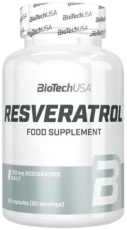 BioTechUSA Resveratrol 60 kapsúl