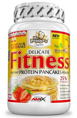 Amix Fitness Protein Pancakes 800g - jogurt/jahoda VÝPREDAJ 9.2025