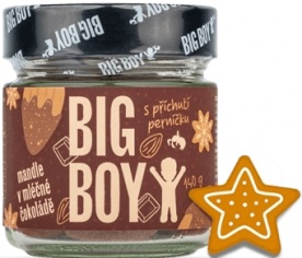 Big Boy Mandle v mléčné čokoládě s perníkovým kořením 140 g