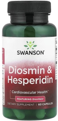 Swanson DiosVein Diosmin Hesperidin 60 kapsúl