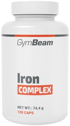 GymBeam Iron Complex (železo) 120 kapsúl