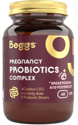Beggs Pregnancy Probiotics Complex 60 kapsúl