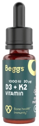 Beggs Vitamin D3 + K2 30 ml