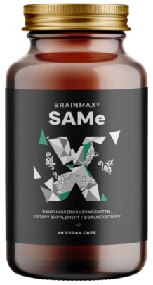 BrainMax SAMe 400 mg 60 rastlinných kapsúl