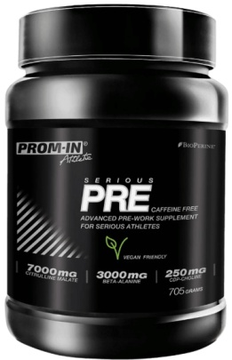 Prom-in Serious PRE 2.0 705 g + Creatine HPLC Mikronizovaný 400 g ZADARMO