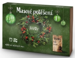 Juhočeské JERKY Vianočná darčeková kazeta Mini 10x20 g