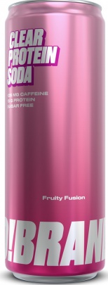 FCB Clear protein soda (Probrands protein soda) 330ml