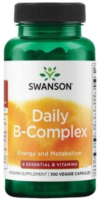 Swanson Daily B-complex 100 kapslí