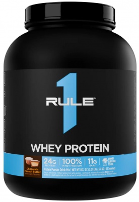 Rule 1 Whey Protein 2240 g - Strawberries and Creme