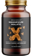 BrainMax Magnesium Malate 90 rostlinných kapslí