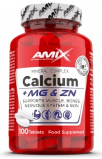 Amix Calcium + Magnesium + Zinc 100 tabliet