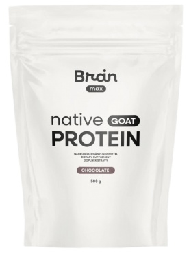BrainMax Nativní Kozí Protein 500 g