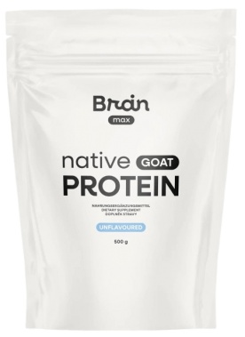 BrainMax Nativní Kozí Protein 500 g