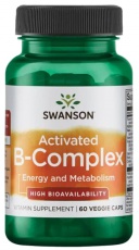 Swanson Activated B-Complex 60 kapslí