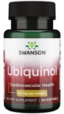 Swanson Ubiquinol 50 mg 60 kapsúl