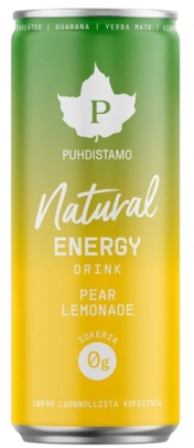 Puhdistamo Natural Energy Drink 330 ml