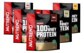 Nutrend 100% Whey Protein 800 g - čokoláda/kakao