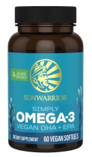 Sunwarrior Simply Omega-3 Vegan DHA+EPA 60 kapsúl