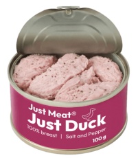 Just Meat 100 g - kachní 4+1 ZADARMO