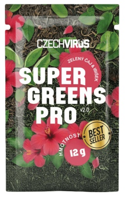 Czech Virus Super Greens PRO V2.0 12 g - jablečný fresh