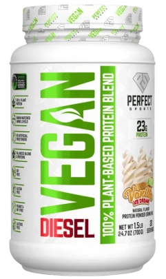 Perfect Sports Diesel Vegan 100% Plant Based Protein 700 g
