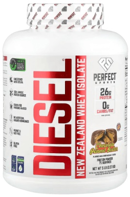 Perfect Sports Diesel 100% New Zealand Whey Isolate 2270 g - vanilka