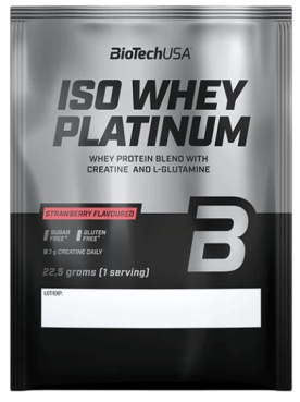 BioTechUSA Iso Whey Platinum 22,5 g