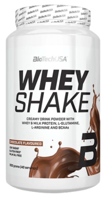 BioTechUSA Whey Shake 1000 g + Šejkr Wave 600 ml ZADARMO