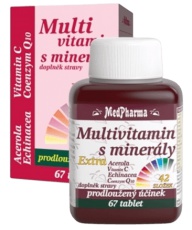 MedPharma Multivitamin s minerály 42 složek 67 tablet