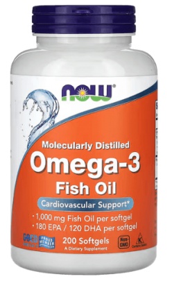 Now Foods Omega-3 Molecularly Distilled