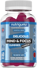 Nutrigums Mind & Focus Complex 60 gummies PREŠLA DMT 5.2026