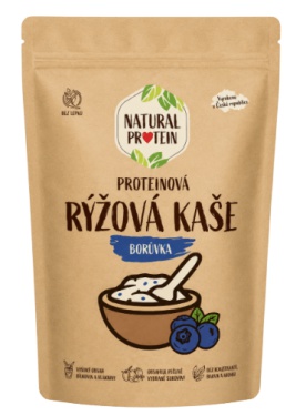 Natural Protein Proteinová Rýžová Kaše 480 g