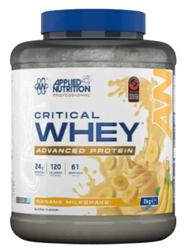 Applied Nutrition Critical Whey 2000 g + Creatine Monohydrate 250 g ZADARMO.