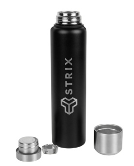 GymBeam Strix Termoska Fusion 850 ml - černá