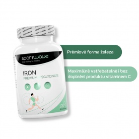 SportWave Iron premium Chelate 120 kapsúl