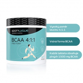 Sportwave BCAA 4:1:1 free form 160 tabliet