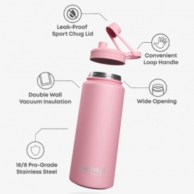Smartshake Stainless Steel Bottle Ninja Turtles 960 ml