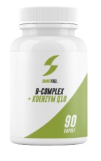 Smartfuel B-Complex + Koenzym Q10 90 kapslí