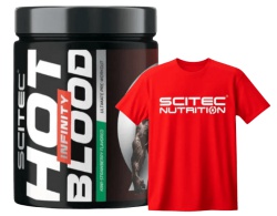 Scitec Hot Blood Infinity 350 g + Triko Červené ZADARMO